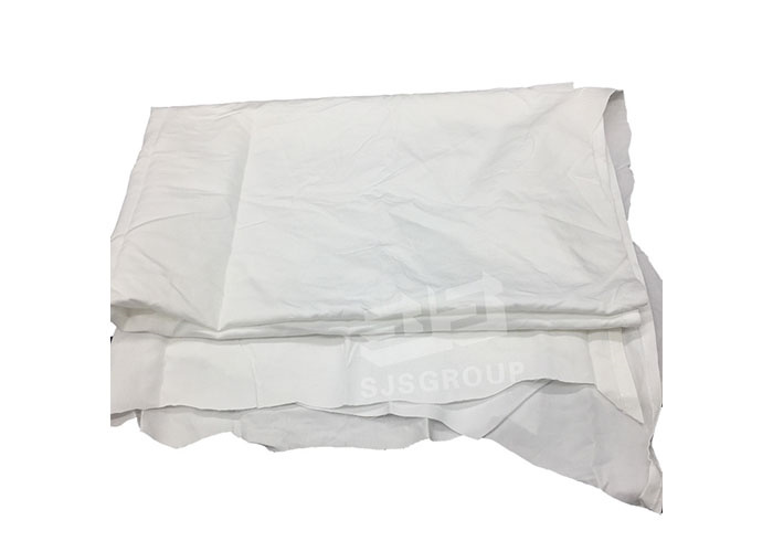 White Bed Sheet Rags-White Sheeting Rags (Regular Size)